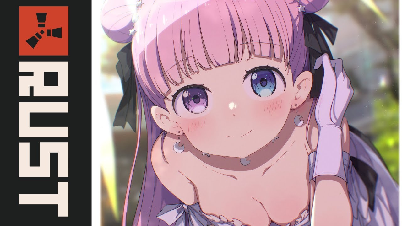 Rust 】初心者2日目なのら🔰 #ホロ鯖RUST【姫森ルーナ/ホロライブ