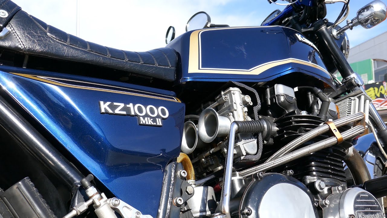 1979 Kawasaki KZ1000MK2 For The Man! - YouTube