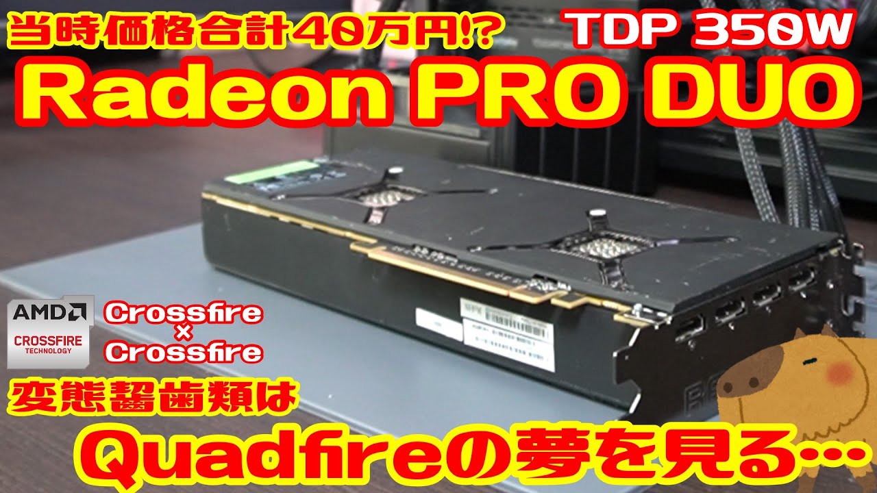 ジャンク】11000円で販売されていた超高級グラフィックボード。RADEON