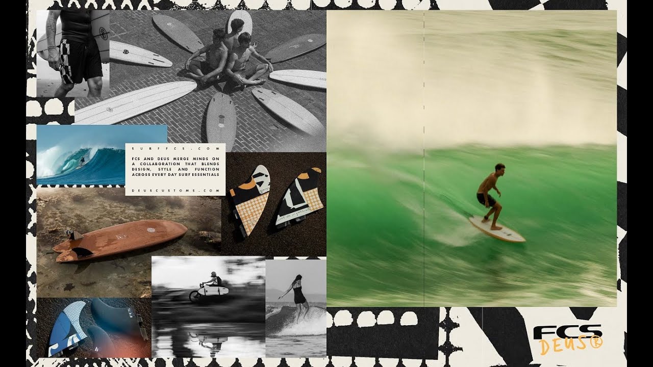 FCS 2 DEUS TRI PC LARGE RETAIL FINS – Deus Ex Machina/デウス