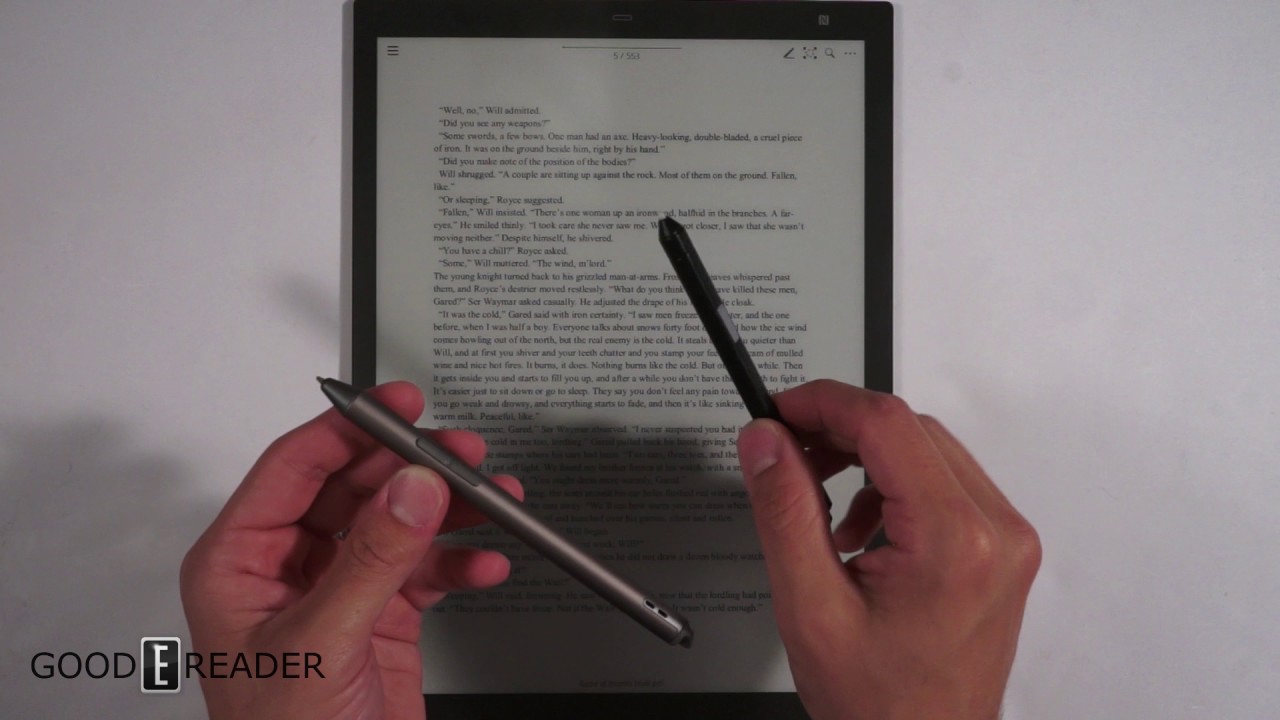Sony DPT-RP1 Digital Paper - e-Book Reading - YouTube