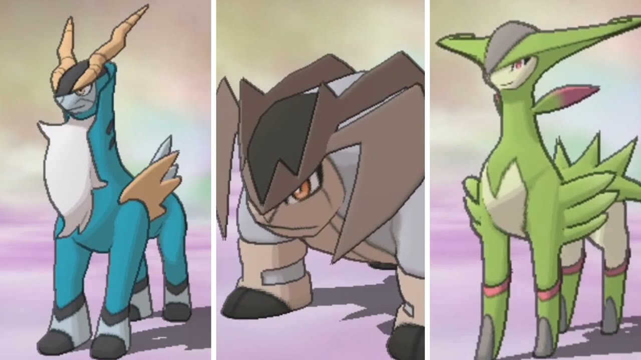 ORAS】コバルオン/テラキオン/ビリジオン(名もなき平原) 捕獲イベント