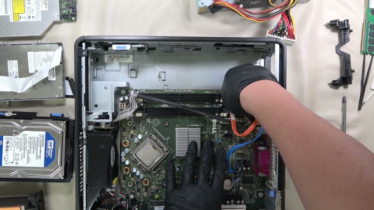 DELL Optiplex 745 フル分解してみました - YouTube