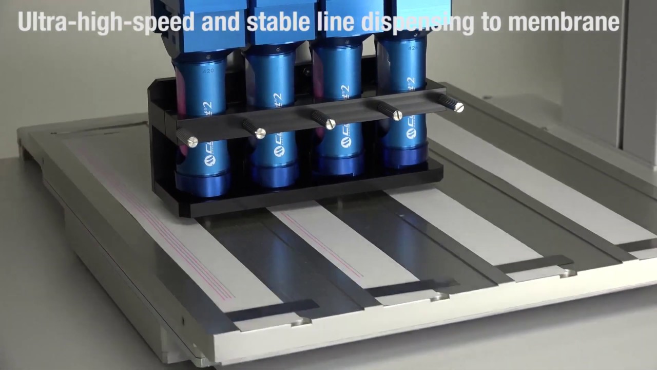 低粘度非接触ジェットディスペンサー CyberJet2 | 武蔵