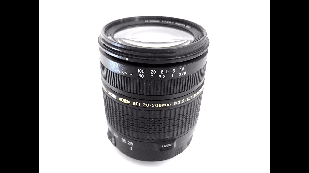 TAMRON AF ASPHERICAL XR LD IF 28-300mm F3.5-6.3 MACRO EF-Mount