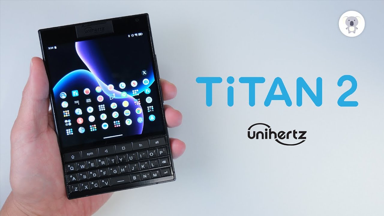 Unihertz 「TiTAN 2」おかえり、物理キーボード。ユニークなギミックを
