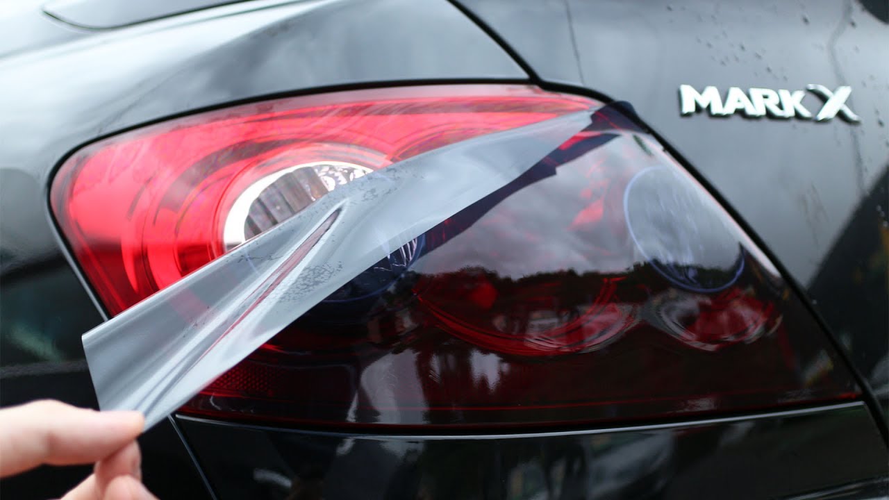 Tint+(ティントプラス) マークX 120系 テールランプ スモークフィルム