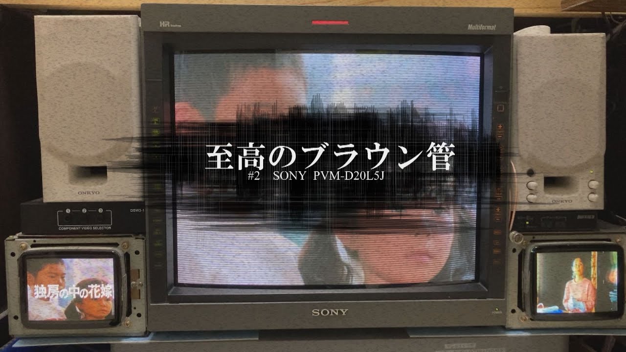 至高のブラウン管 #2：ピクチャーモニターPVM-D20L5J - YouTube