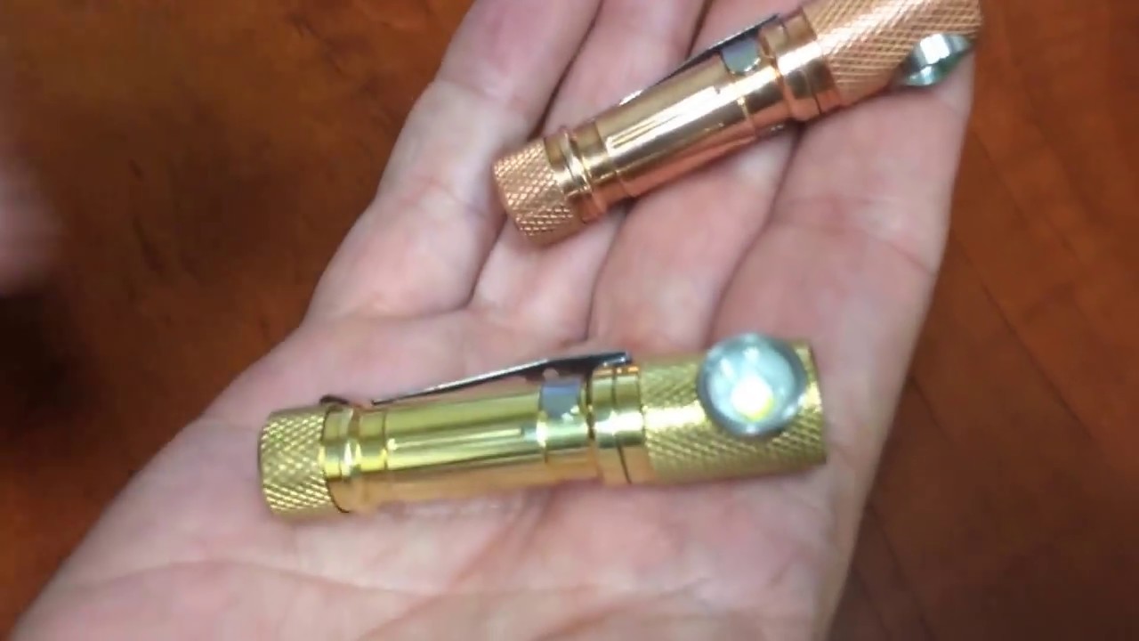 Brass & Copper Tactical Personal Flood TPF - YouTube