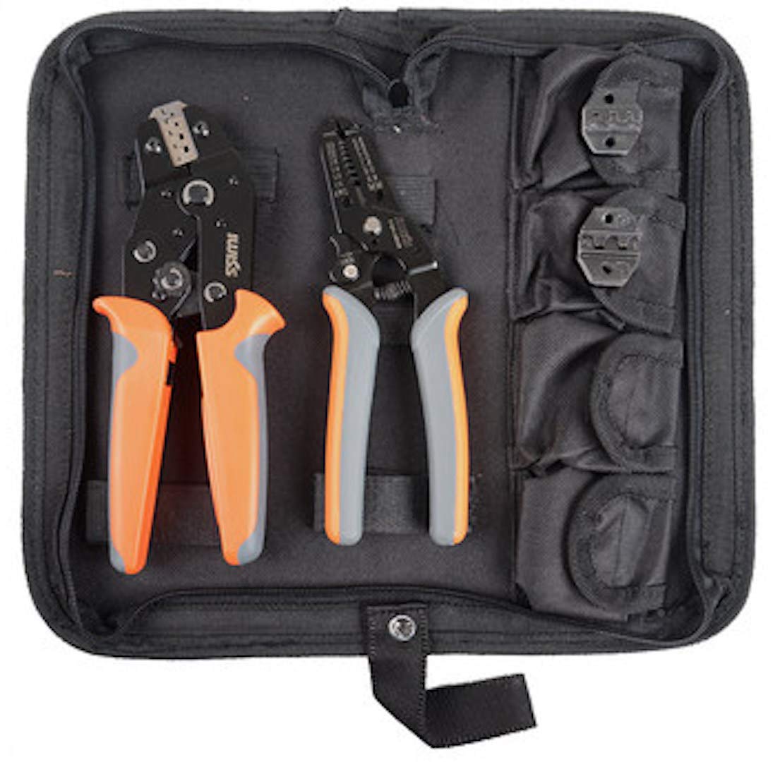 ダイス交換式 マルチ圧着工具セット オープンバレル端子用 KIT-SN-2549