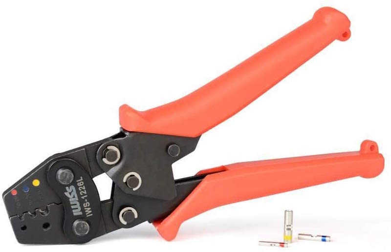 MIL規格 スプライス 圧着工具 0.12-3.5sq IWS-1226L - アイウィス