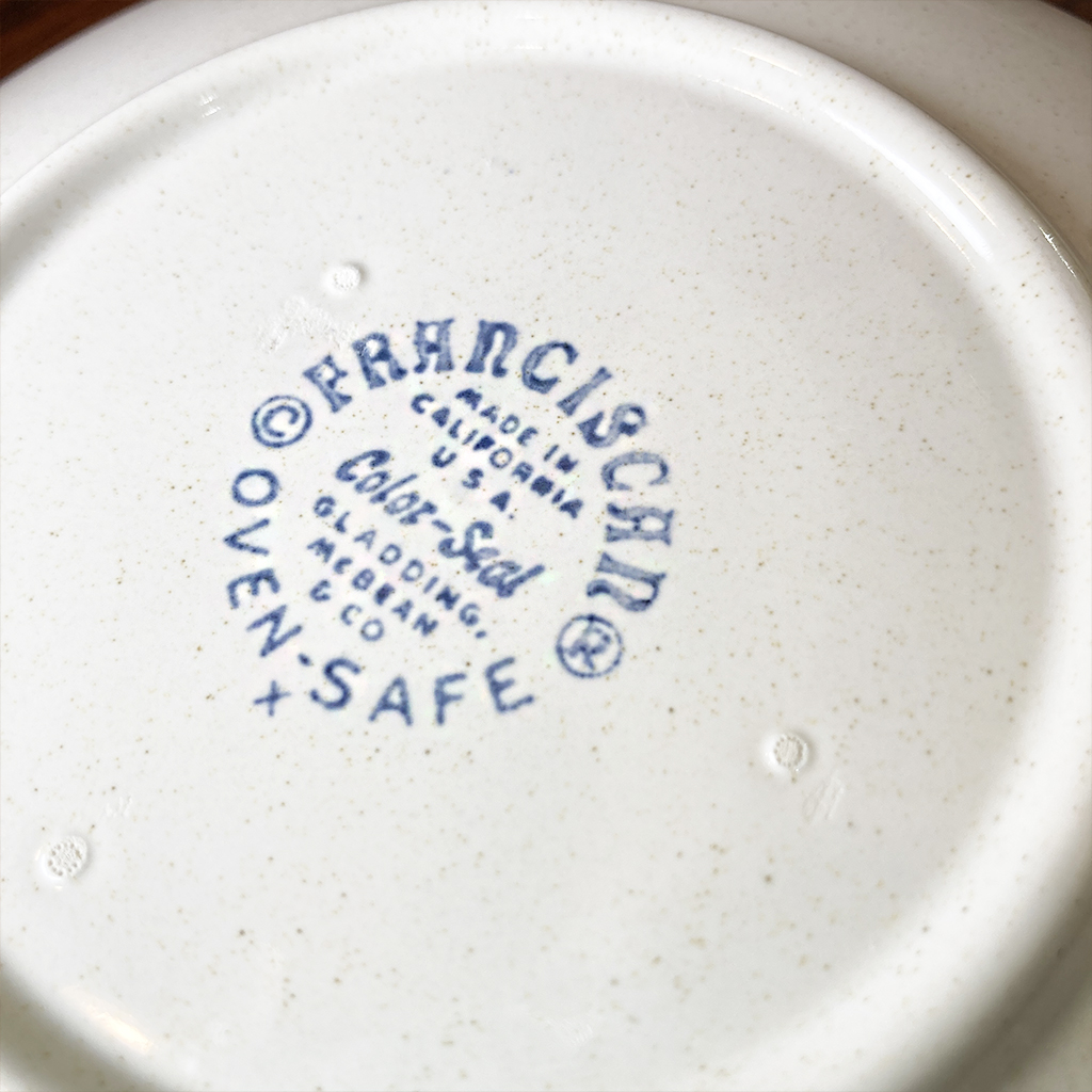 Franciscan（フランシスカン）1950年代ヴィンテージ食器「スター