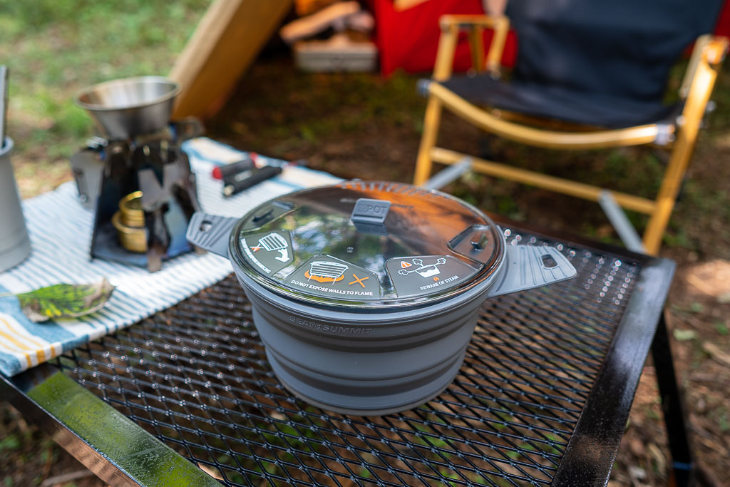 折り畳める鍋 X-ポットレビュー | marupeinet