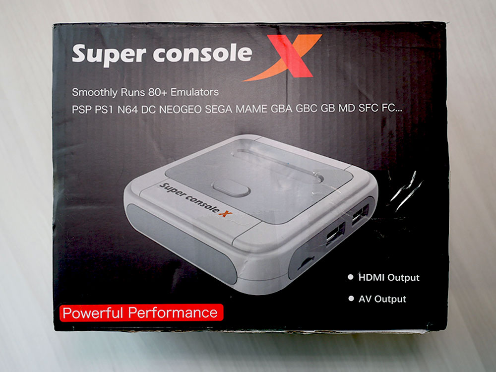 Super Console X PRO レビュー！性能良い、なかなか楽しい、トラブった