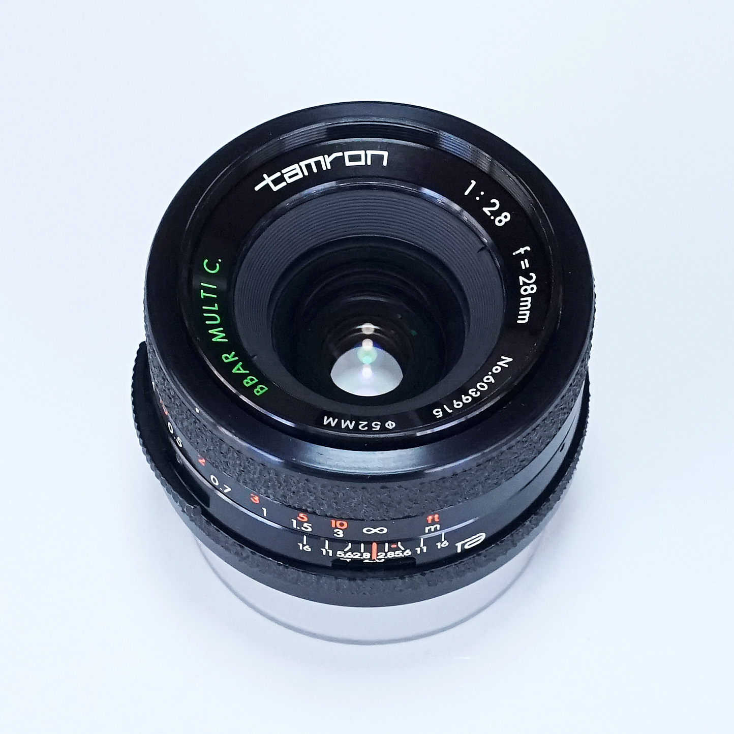 TAMRON 28mm F2.8 BBAR MULTI C. ¥9,800（中古 ADAPTALL2 FDマウント