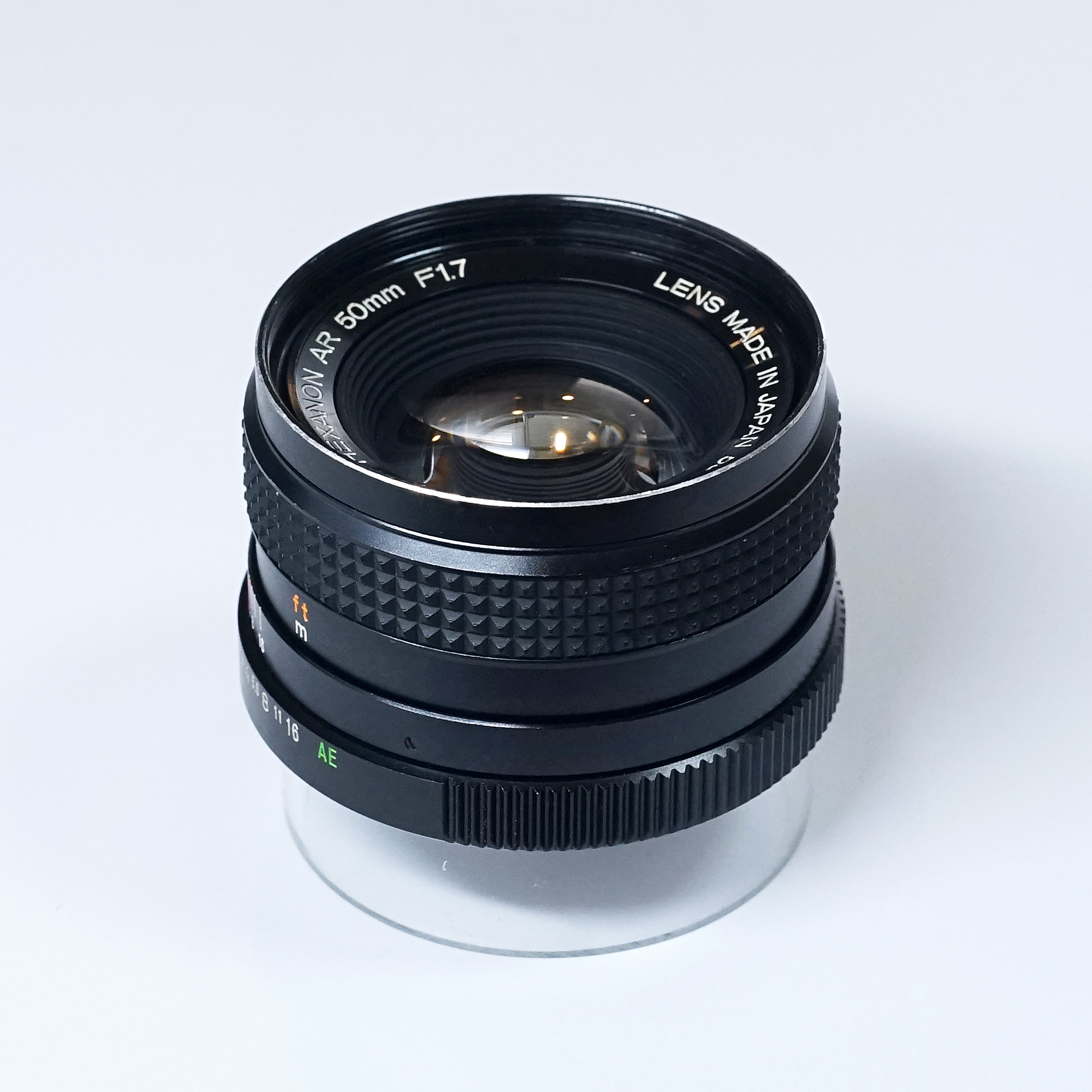 売り切れ KONICA HEXANON AR 50mm F1.7（中古 ARマウント オールド