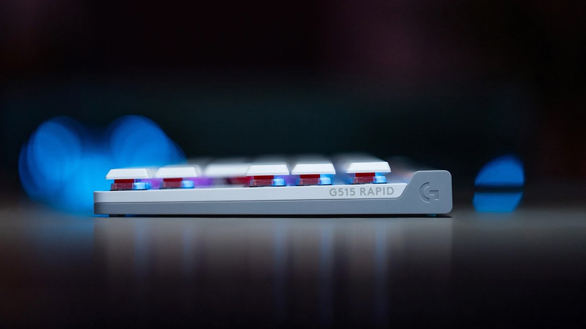ロジクールG「G515 RAPID TKL」が10⽉9⽇発売！ロープロファイルキーで