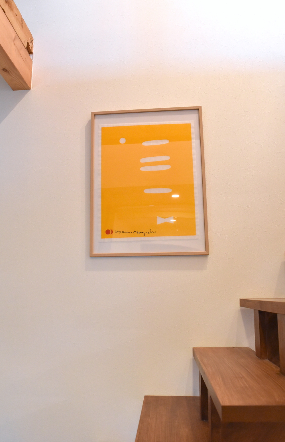 イサム・ノグチの「AKARI 絵紙 1AY［棒］」」 - Tamaさんの階段の