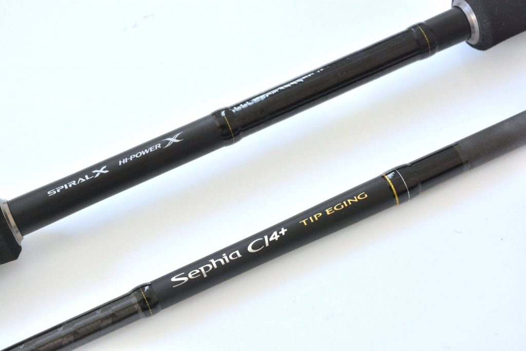 シマノ セフィア CI4+ ティップエギング S68ML-S インプレ。ピタッと