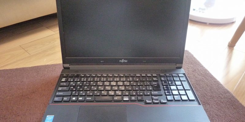 Windows10アップグレードとSSD換装・メモリー増設/LIFEBOOK A574/KX