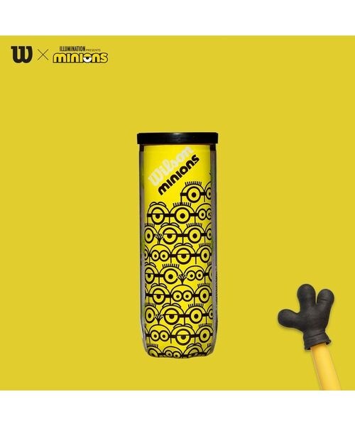 硬式テニスボール MINIONS TENNIS BALLS | ウィルソン(wilson