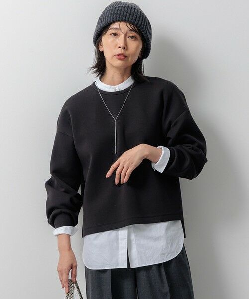 セール】 【洗える】コンフォートダンボールジャージー カットソー