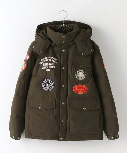 セール】 ワッペンダウンジャケット （ダウンジャケット・ベスト