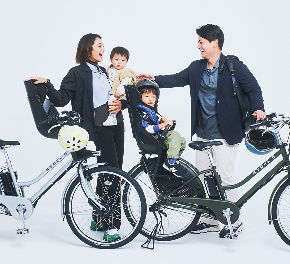 2動線になる送り迎えにも。2人目家庭に【HYDEE2号】導入！ | VERY