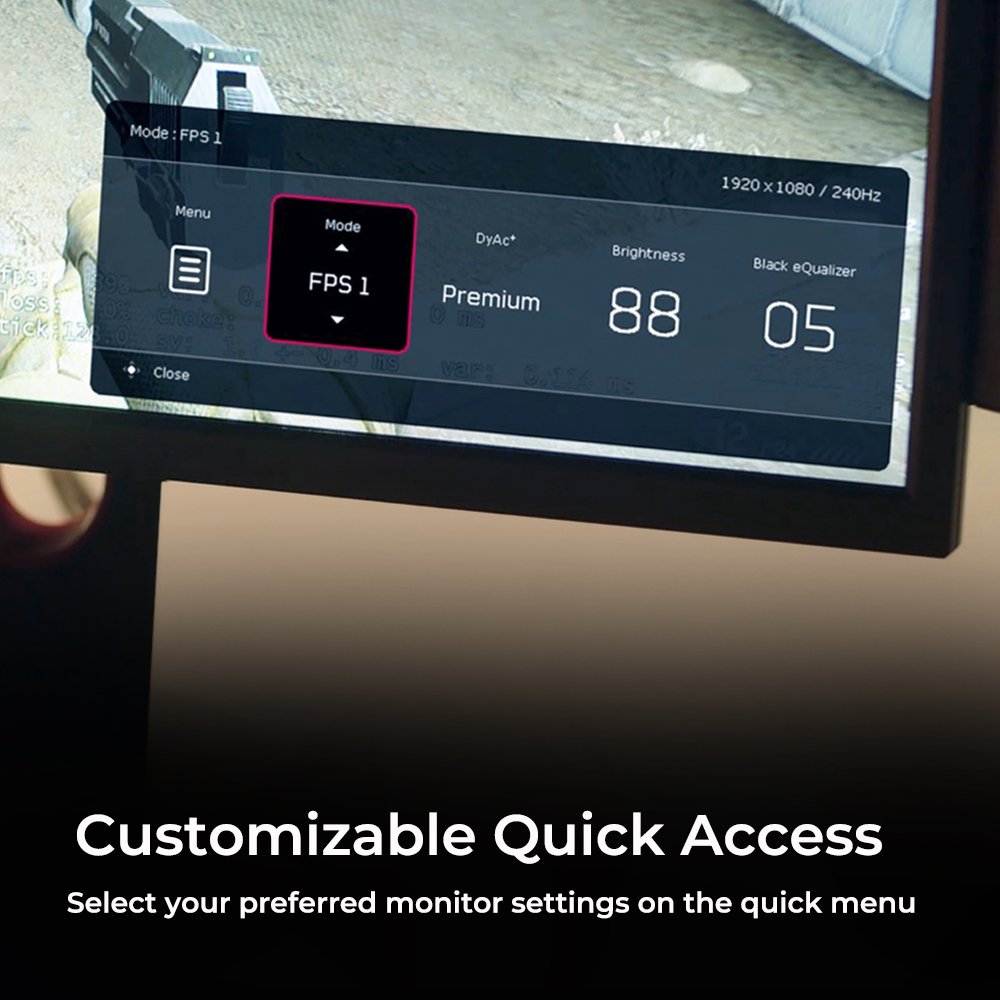 ZOWIE XL2540K ゲーミングモニター240hz/24.5インチ/ TNパネル | ZOWIE