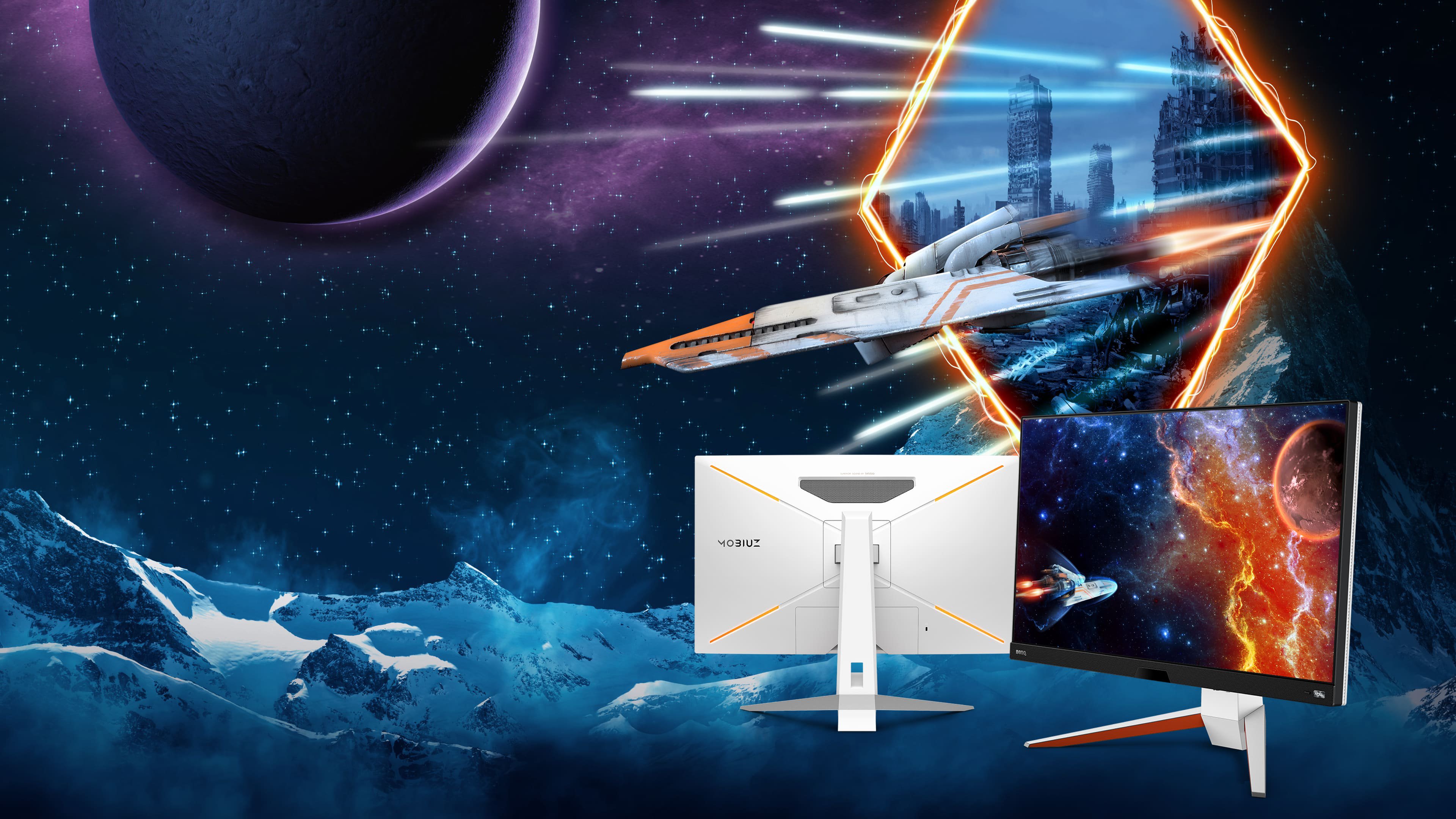 EX2710U MOBIUZ 4K 144Hz 27 inch Gaming Monitor | BenQ India