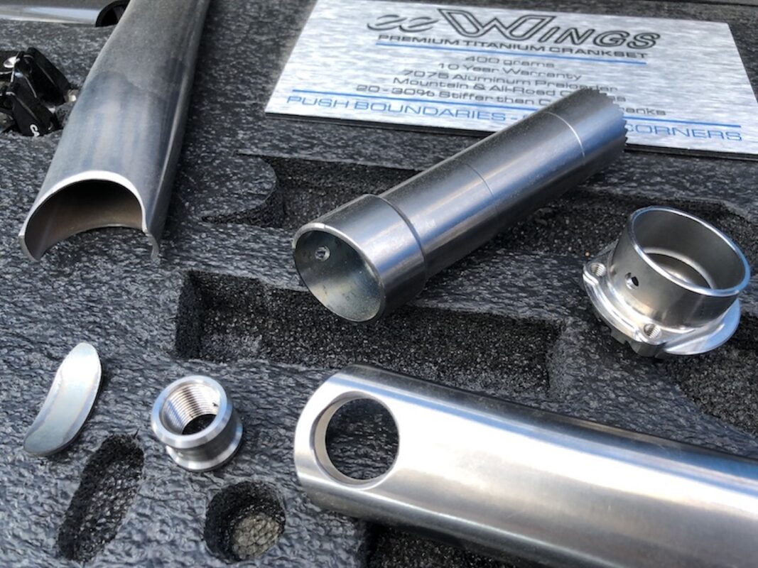 ee Wings チタンクランクを詳しく見てみる‥前に! - CANECREEK ケーン