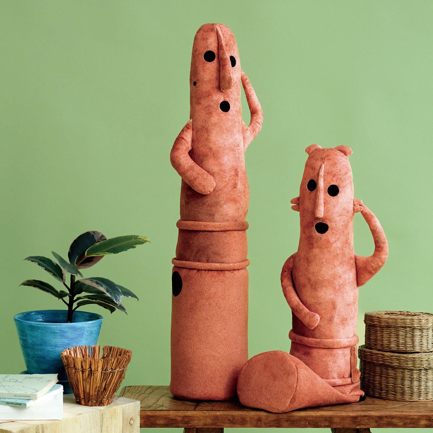 十日町市博物館×ミュージアム部 国宝火焔型土器 縄文雪炎クッション