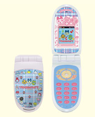 キッズケータイpapipo」に新色登場――たまごっちスクールバージョン