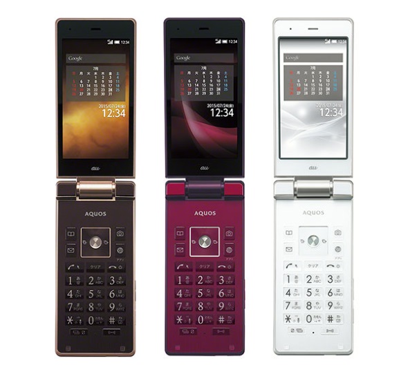 KDDI、シャープ製Androidフィーチャーフォン「AQUOS K SHF32」を7月17
