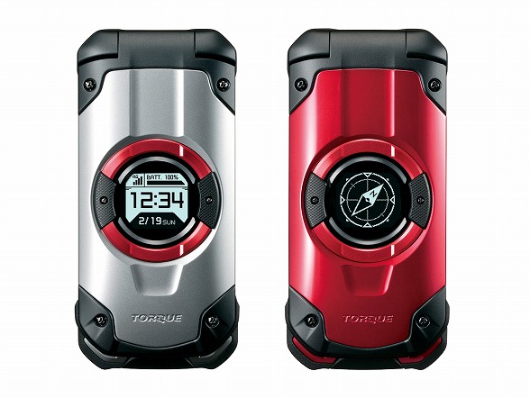 Torque X01 携帯電話本体 耐衝撃 防水 京セラ TORQUE X01 [シルバー