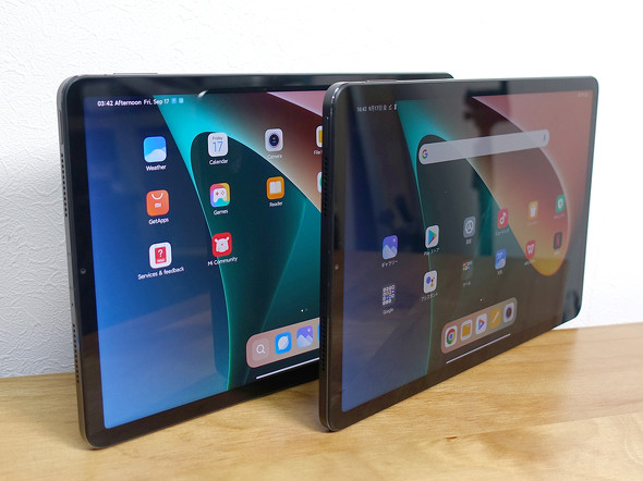 Xiaomiが本気で作ったタブレット「Xiaomi Pad 5」のPro版と無印版を