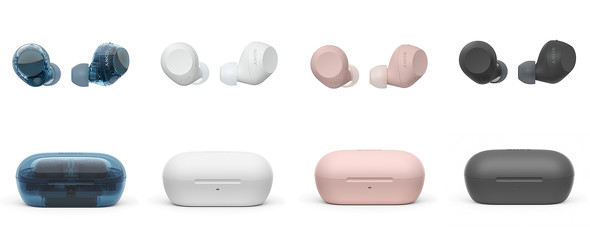 ソニー、透けるノイキャンイヤフォン「WF-C710N」 1万7600円で4月25日