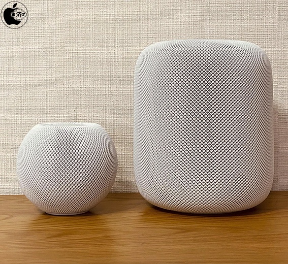 Appleの小型スマートスピーカー「HomePod mini」を初代と比較する