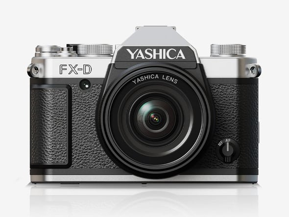 YASHICA」ブランドのレトロ風デジカメ、Makuakeに登場 フィルム