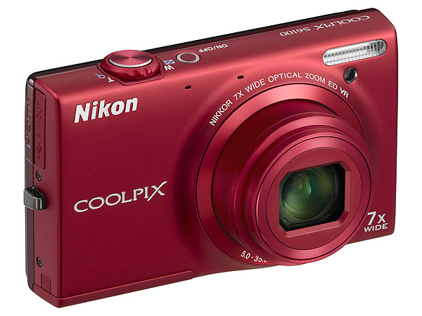 タッチパネル搭載の薄型7倍ズームが進化――ニコン「COOLPIX S6100