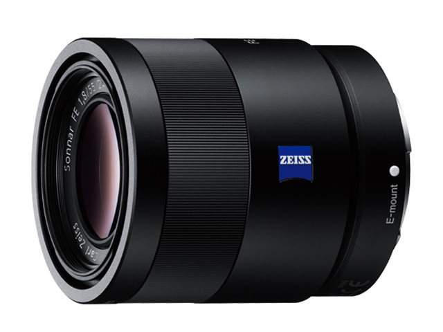 フルサイズ対応 Eマウントレンズ「Sonnar T＊ FE 55mm F1.8 ZA」 発売