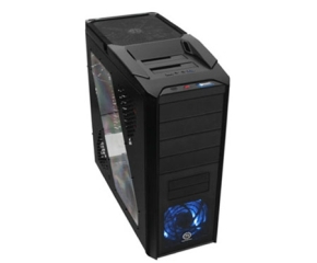 サーマルティク、天面にHDDドッキングベイ2基搭載のミドルタワーPC