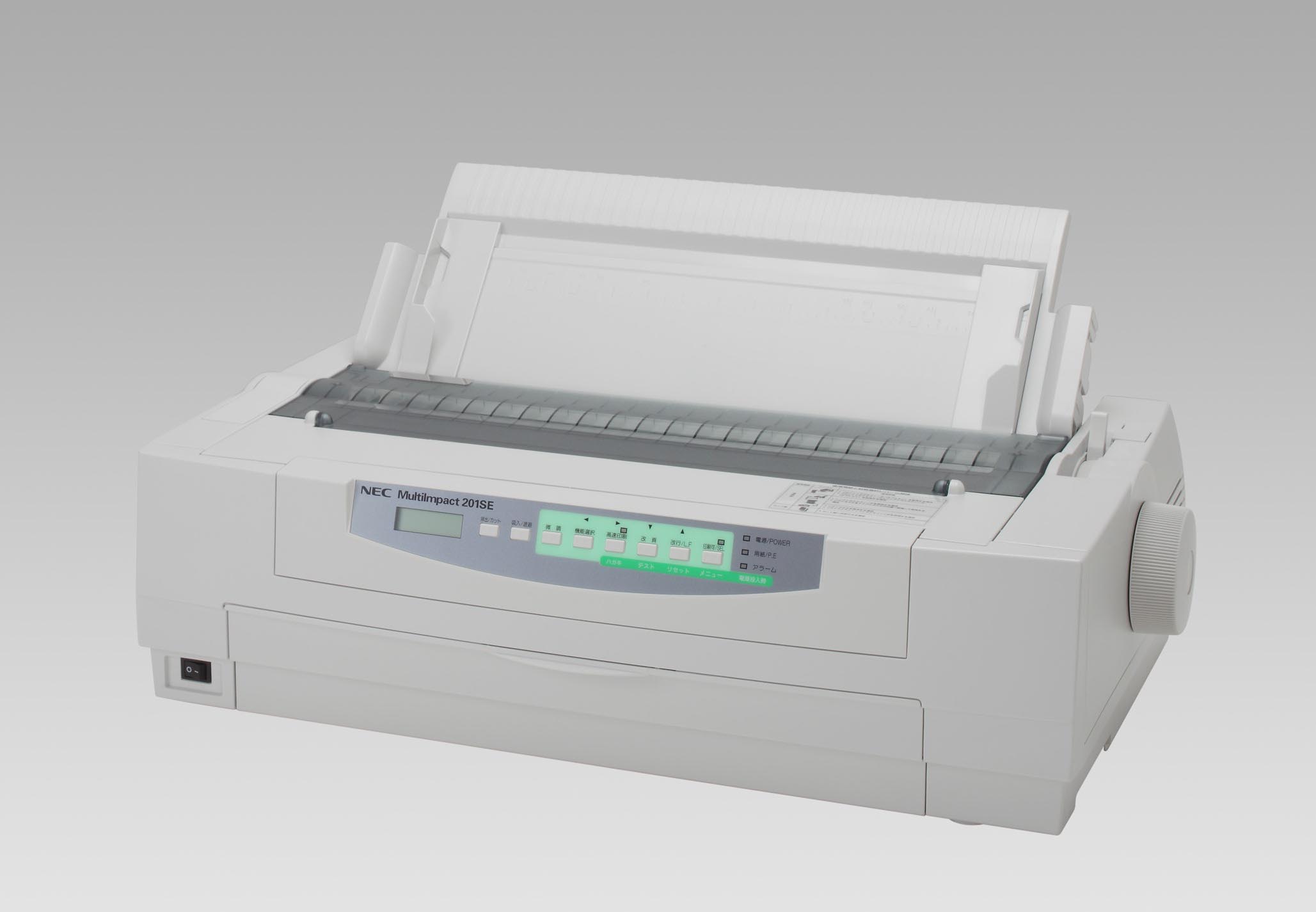 NEC、無線LAN接続もサポートした業務用ドットインパクトプリンタ