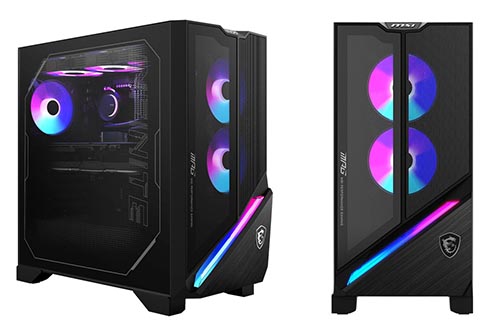 MSI、Core Ultra 7＋RTX 4070 Ti SUPERを搭載したミドルタワー型