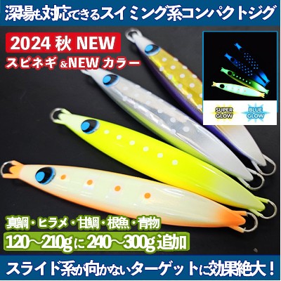 UROCO「ウロコジグ ショート」120g・150g・180g・210g・240g・270g