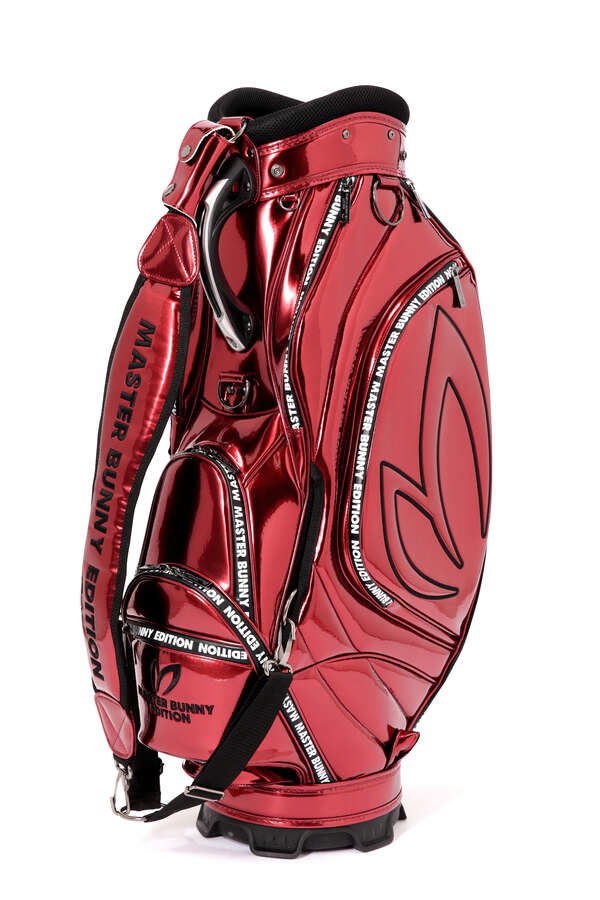 MASTER BUNNY EDITION キャディバッグ ブラック/レッド 【公式通販】
