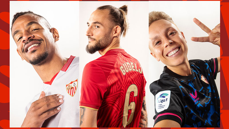 EL王者セビージャ、23-24新ユニが登場！アウェイは「ユヴェントス戦