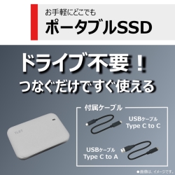 東芝エルイートレーディング 外付けSSD TLD-PMAシリーズ 2TB USB3.2