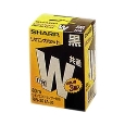シャープ 共通Wタイプリボンカセット 黒(3個入) RW301AB3 - NTT-X Store