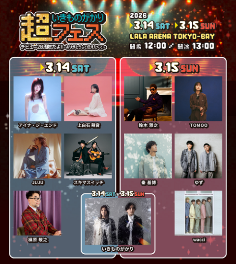 超いきものがかりフェス デビュー20周年だよ！！ ～ありがとうって伝え